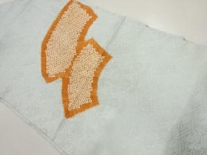 アンティーク　絞り地紙模様名古屋帯（材料）